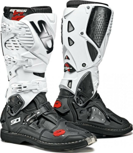 Cizme Moto Crossfire 3 Black-White, 2
