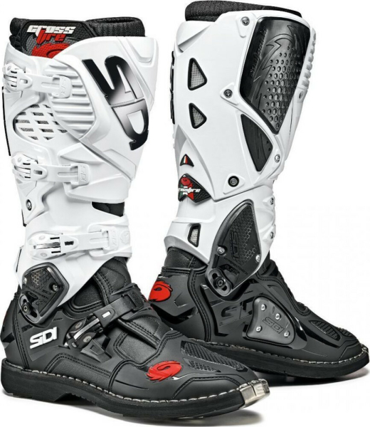 Cizme Moto Crossfire 3 Black-White, 2