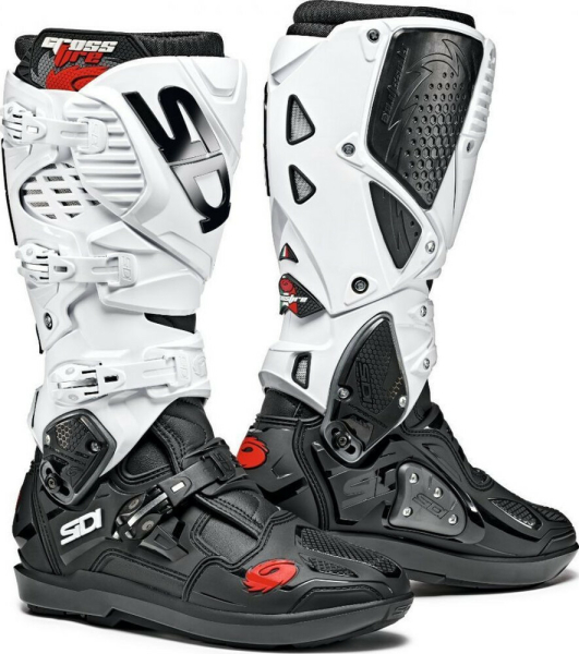 Cizme Moto Crossfire 3 SRS Black-White, 2