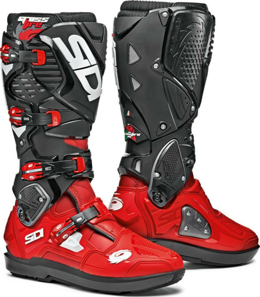 Cizme Moto Crossfire 3 SRS Red-Red-Black, 3