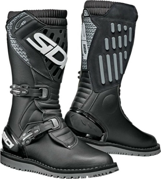 Cizme Moto Trial Zero.2 Black, 3