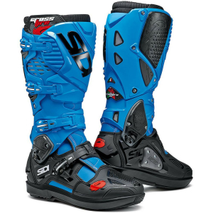 Cizme Enduro Crossfire 3 SRS Light Blue/Black