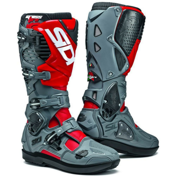 Cizme Enduro Crossfire 3 SRS Red/Grey Limited Edition, 3