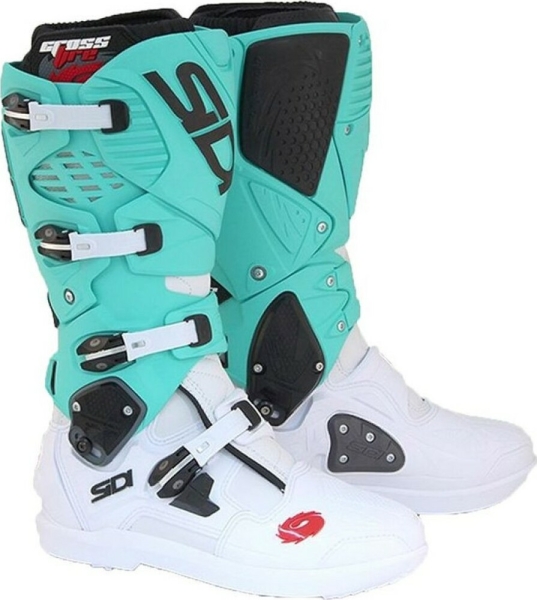 Cizme Moto Enduro Crossfire 3 SRS Limited Edition White/Mint 23, 2
