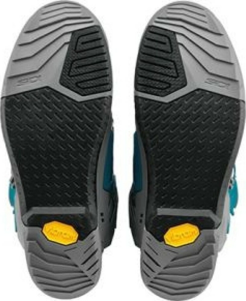Cizme Moto MX/Enduro Crossair Grey/Petrol 2024, 3