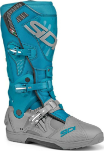 Cizme Moto MX/Enduro Crossair Grey/Petrol 2024, 2