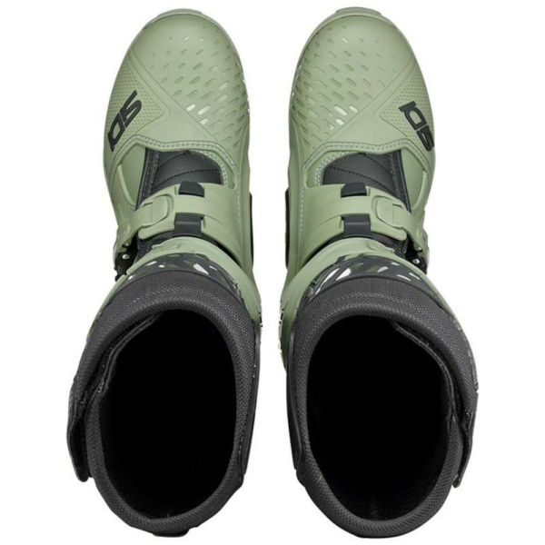 Cizme Moto MX/Enduro Crossair Army/Black 24, 11