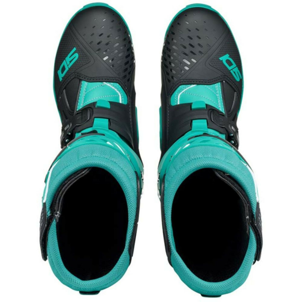 Cizme Moto MX/Enduro Crossair Black/Mint 24, 7