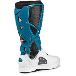 Cizme Moto MX/Enduro Crossfire 3 SRS White/Petrol 24, 9
