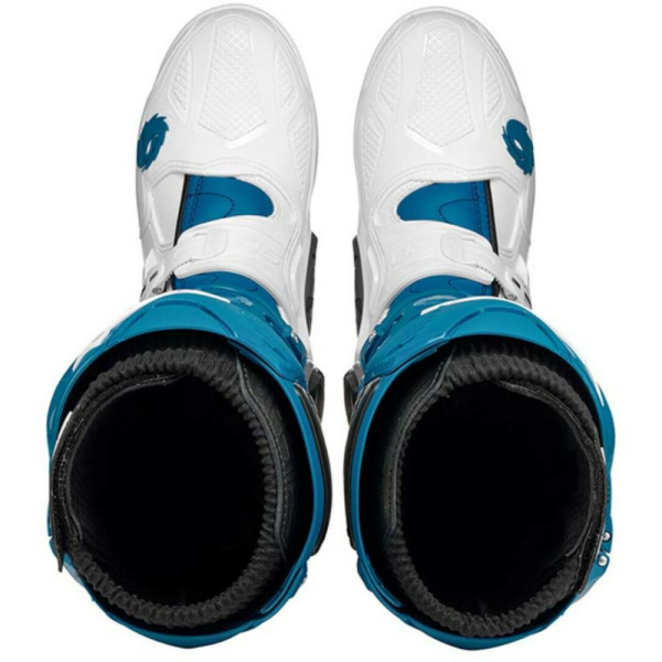 Cizme Moto MX/Enduro Crossfire 3 SRS White/Petrol 24, 3
