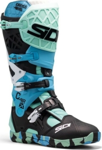 Cizme Moto Mx Enduro Crossair X Messy Cyan 25, 2