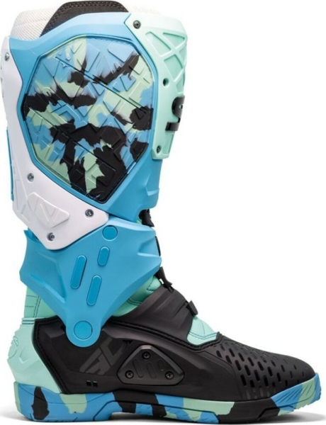 Cizme Moto Mx Enduro Crossair X Messy Cyan 25, 12