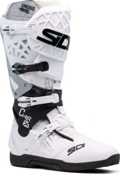 Cizme Moto Mx Enduro Crossair X White Black 25, 2