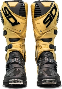 Cizme Moto MX Enduro Crossfire 3 Gold Black 2025, 5