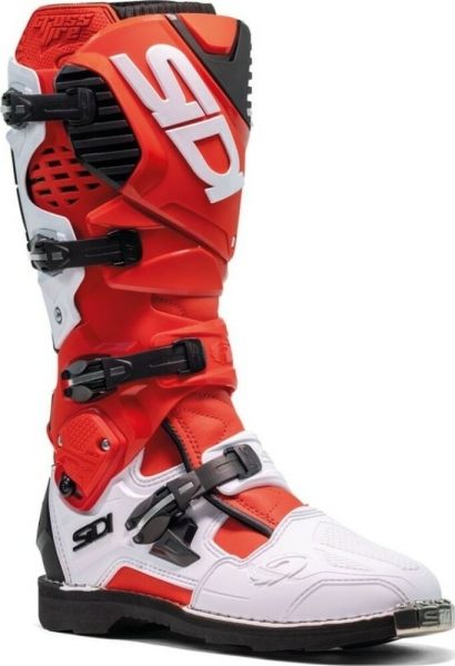 Cizme Moto MX Enduro Crossfire 3 Red White 2025, 13