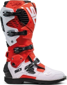 Cizme Moto MX Enduro Crossfire 3 Red White 2025, 3
