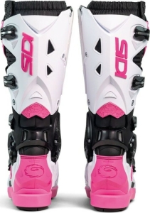 Cizme Moto MX Enduro Crossfire 3 SRS Black White Pink 2025, 12
