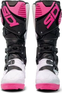 Cizme Moto MX Enduro Crossfire 3 SRS Black White Pink 2025, 9