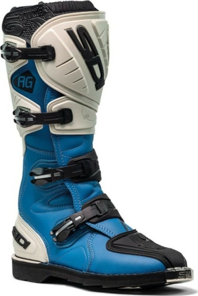 Cizme Moto MX Enduro Agueda Petrol Sand 2025, 18
