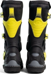 Cizme MX Enduro Copii Flame Black Lime Grey 2025, 3