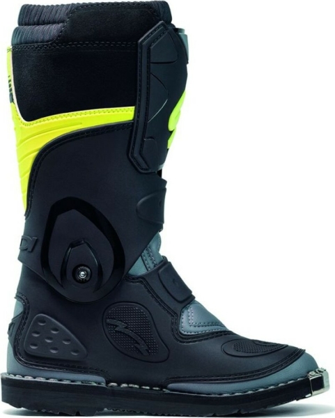 Cizme MX Enduro Copii Flame Black Lime Grey 2025, 10