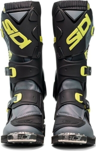 Cizme MX Enduro Copii Flame Black Lime Grey 2025, 11