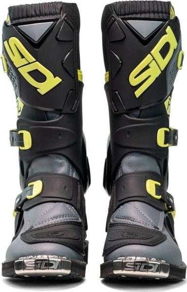 Cizme MX Enduro Copii Flame Black Lime Grey 2025, 9
