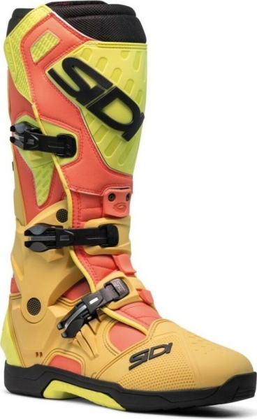 Cizme Moto MX Enduro Crossair Gold Lime 2025, 7