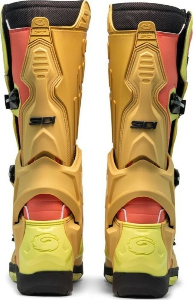 Cizme Moto MX Enduro Crossair Gold Lime 2025, 14