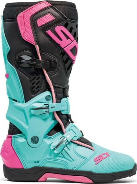Cizme Moto MX Enduro Crossair Mint Black Pink 2025, 5