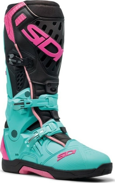 Cizme Moto MX Enduro Crossair Mint Black Pink 2025, 6