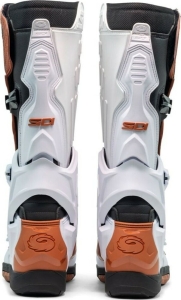 Cizme Moto MX Enduro Crossair White Black Bronze 2025, 4