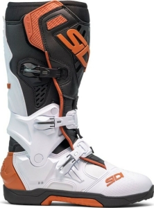 Cizme Moto MX Enduro Crossair White Black Bronze 2025, 8
