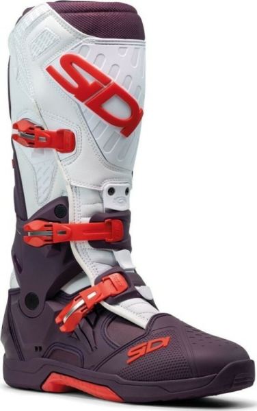 Cizme Moto MX Enduro Crossair Wine White 2025, 16