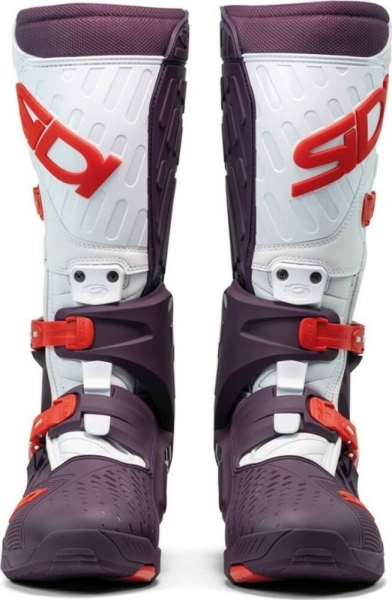 Cizme Moto MX Enduro Crossair Wine White 2025, 6