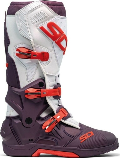 Cizme Moto MX Enduro Crossair Wine White 2025, 16