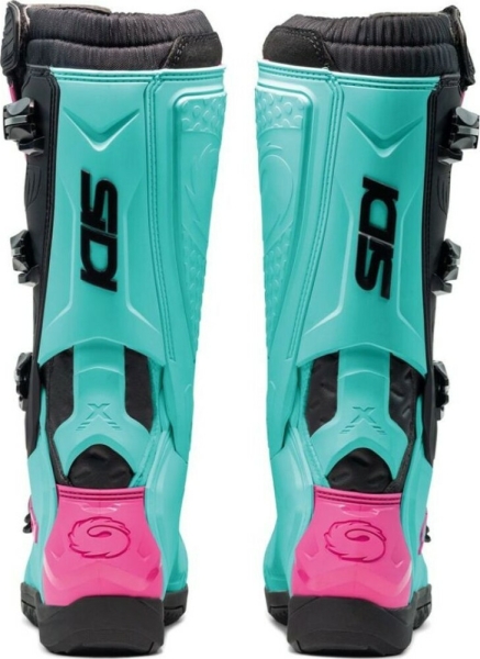Cizme Moto MX Enduro X-Power SC Mint Black Pink 2025, 14