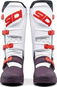 Cizme Moto MX Enduro X-Power SC White Black Pink 2025, 6