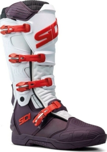 Cizme Moto MX Enduro X-Power SC White Black Pink 2025, 2