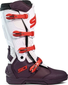 Cizme Moto MX Enduro X-Power SC White Black Pink 2025, 10