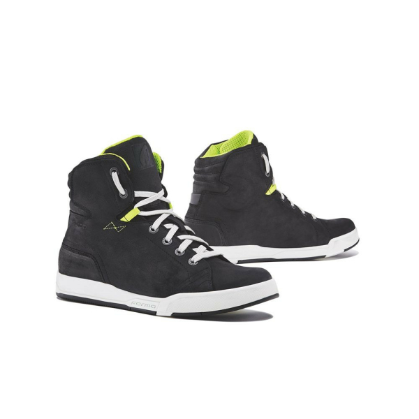 Cizme Moto Urban Swift Dry Waterproof Black/White, 2