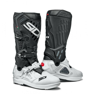 Cizme Moto Atojo SRS White-Black Limited Edition 2021, 2