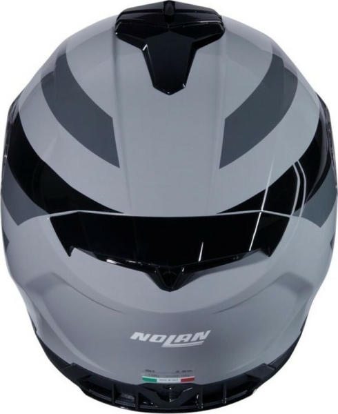 Casca Moto Full-Face N80-8 N-Com Alfiere 345 Grey/Black Matt 2024, 16