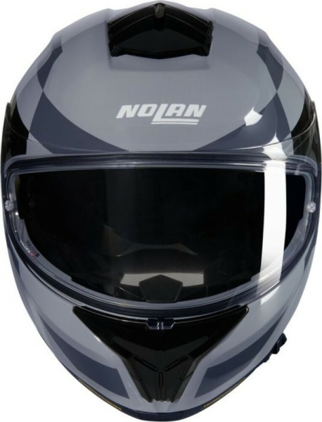 Casca Moto Full-Face N80-8 N-Com Alfiere 345 Grey/Black Matt 2024, 9