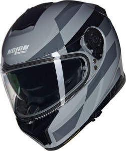Casca Moto Full-Face N80-8 N-Com Alfiere 345 Grey/Black Matt 2024, 19