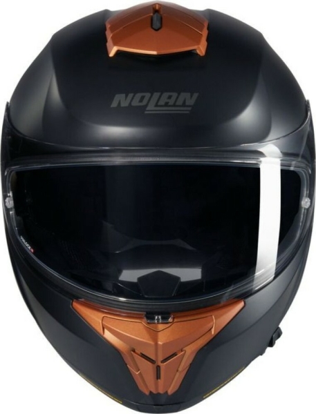 Casca Moto Full-Face N80-8 N-Com Classico Nobile 311 Black Ochre Matt 2025, 11