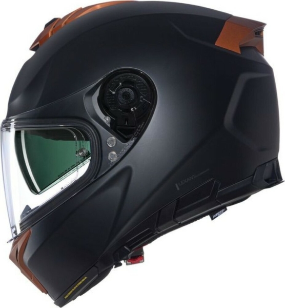 Casca Moto Full-Face N80-8 N-Com Classico Nobile 311 Black Ochre Matt 2025, 2