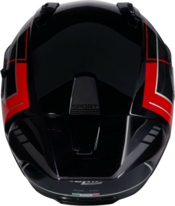 Casca Moto Full-Face N60-6 Sport Mesmerico 342 Black Red Glossy 2025, 7