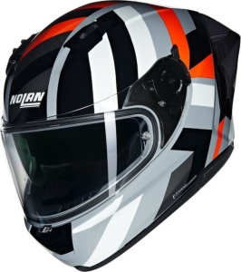Casca Moto Full-Face N60-6 Sport Dinamico 345 Grey Orange Black 2025, 10