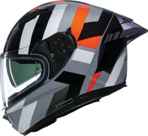 Casca Moto Full-Face N60-6 Sport Dinamico 345 Grey Orange Black 2025, 2